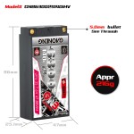 GNB GAONENG 6300 MAH 2S HV 7,6 V 140 C Kurz-Shorty Pack 5,0 mm Kugel-Hardei RC LiPo-Batterie im Maßstab 1:10 1:12 RC Rennwagen LiHV